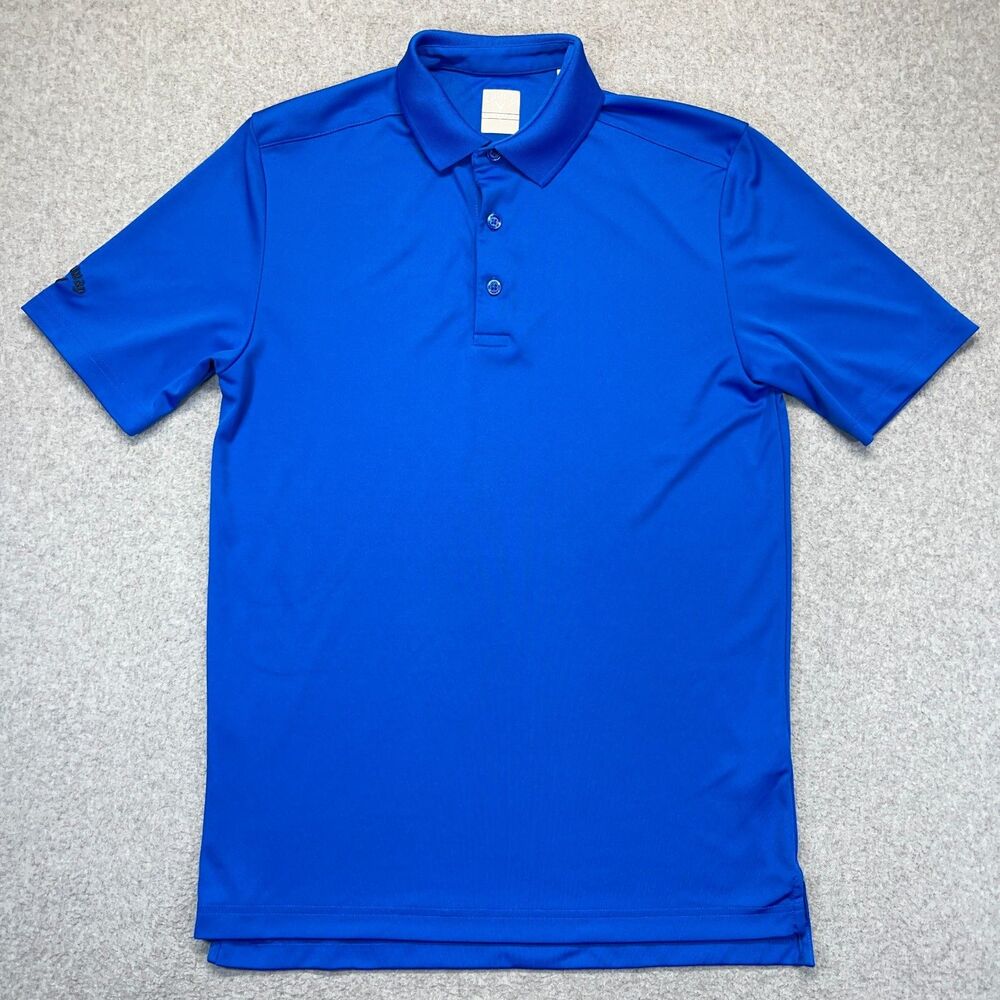 Callaway Polo Shirt Men’s Medium Blue Short Sleeve Opti-Dri